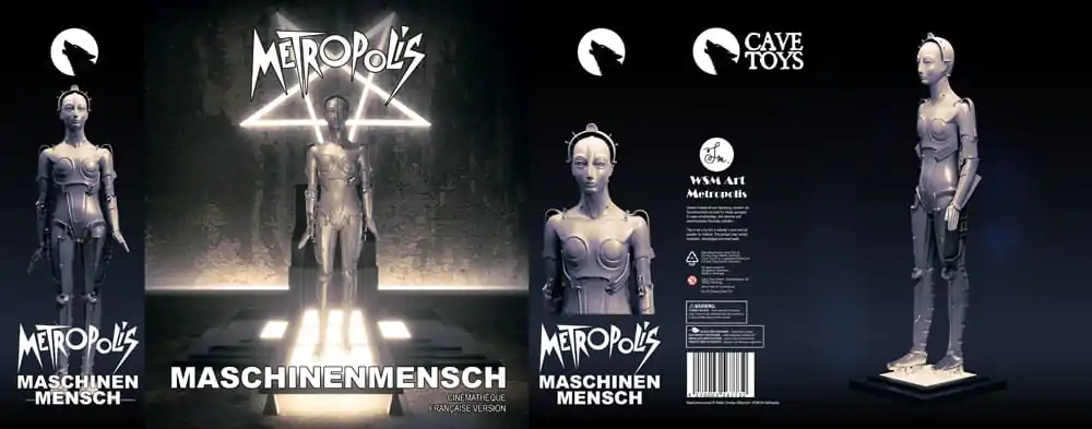 Metropolis 1/10 Maschinenmensch C.F.M. gyanta szobor figura 19 cm termékfotó