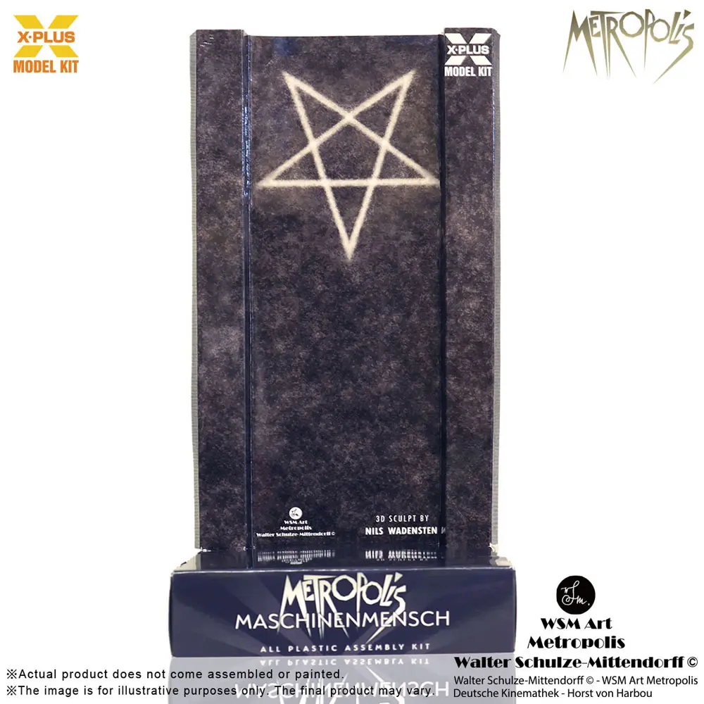 Metropolis 1/8 Maschinenmensch Maria Siver Screen Edition Műanyag modell készlet 26 cm termékfotó
