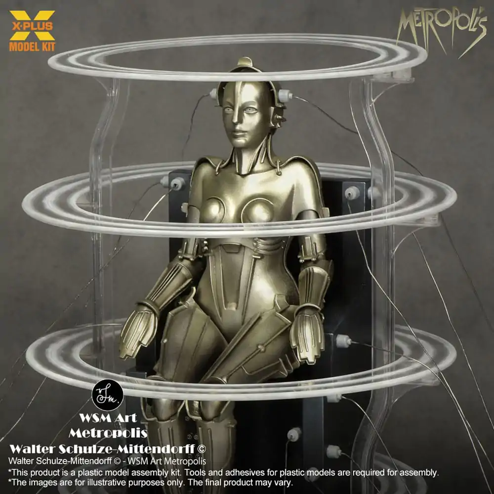 Metropolis 1/8 Maschinenmensch Seated Ver. Műanyag modell készlet 18 cm termékfotó