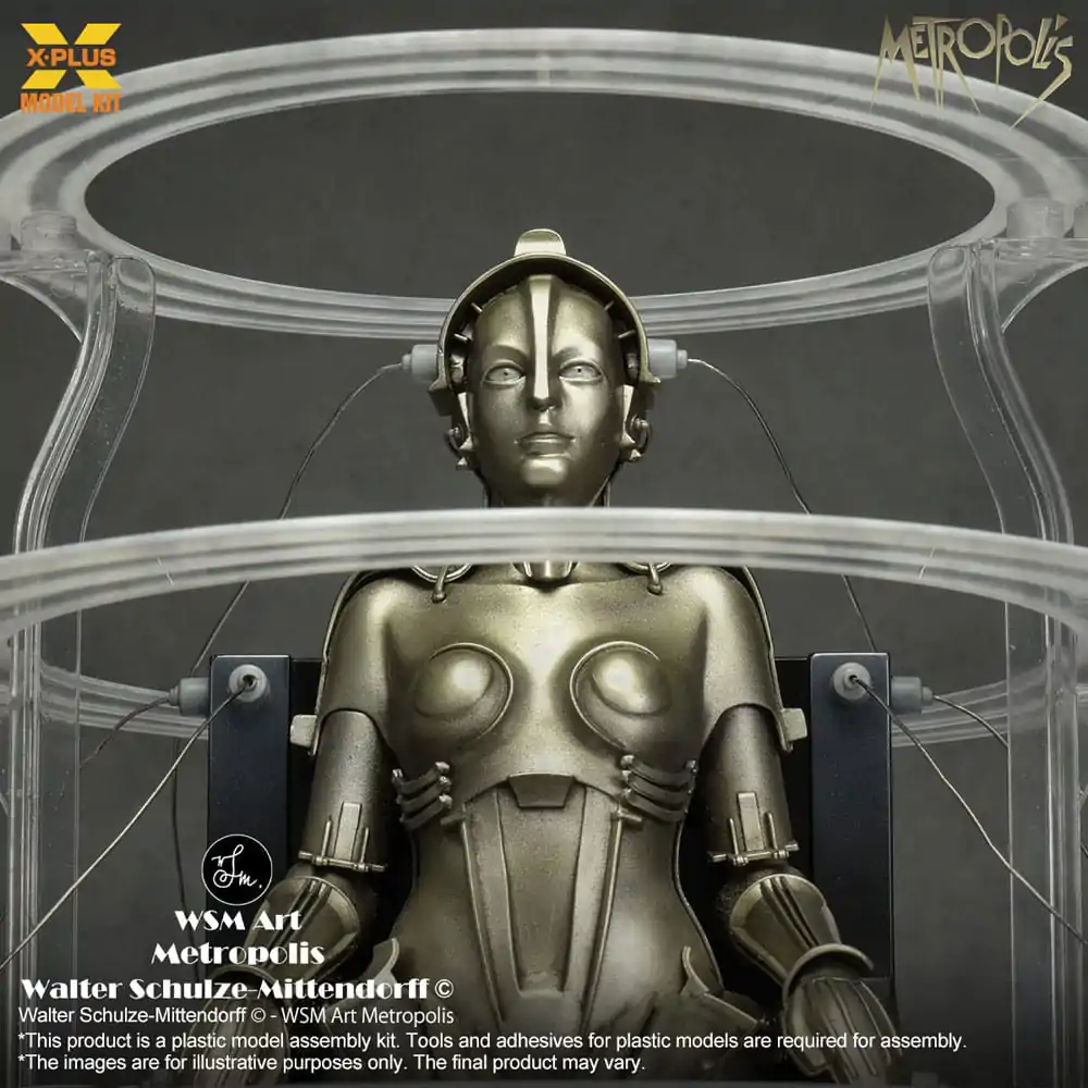 Metropolis 1/8 Maschinenmensch Seated Ver. Műanyag modell készlet 18 cm termékfotó