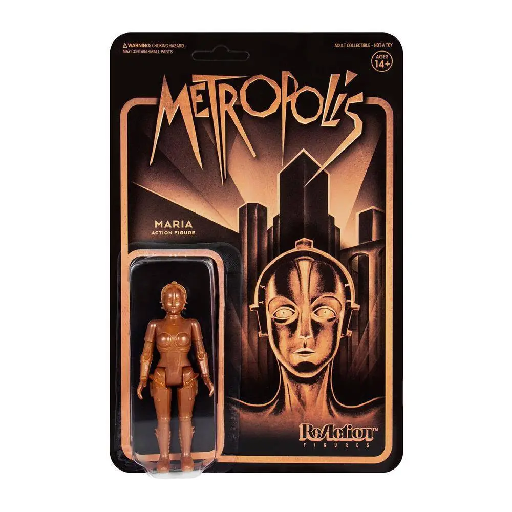 Metropolis ReAction Maria (Gold) akciófigura 10 cm termékfotó