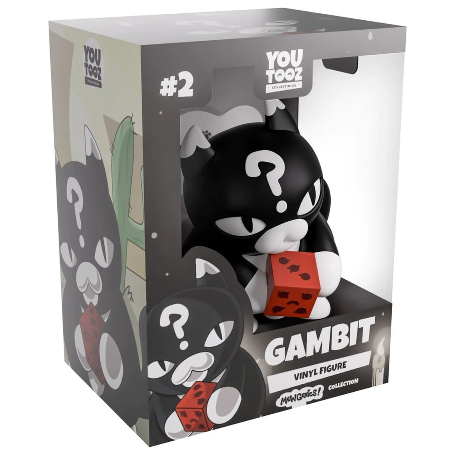 Mewgenics Vinyl figura Gambit 9 cm termékfotó