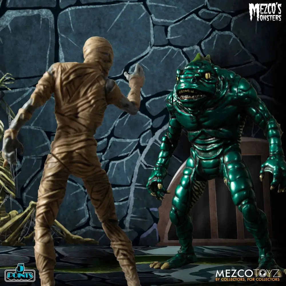 Mezco's Monsters 5 Points Action Figures Tower of Fear Deluxe Set 9 cm termékfotó