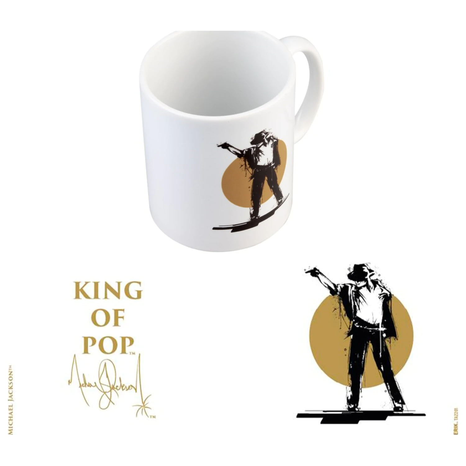 Michael Jackson King of Pop bögre termékfotó