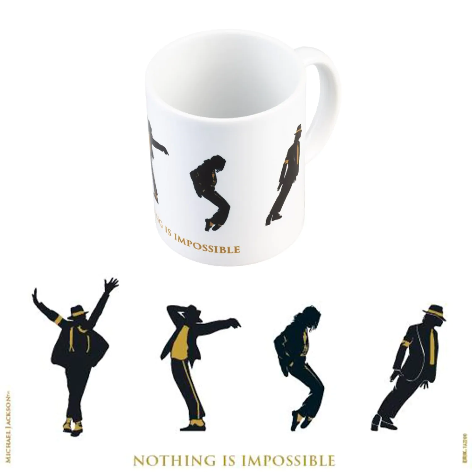 Michael Jackson Nothing is Impossible bögre 350 ml termékfotó