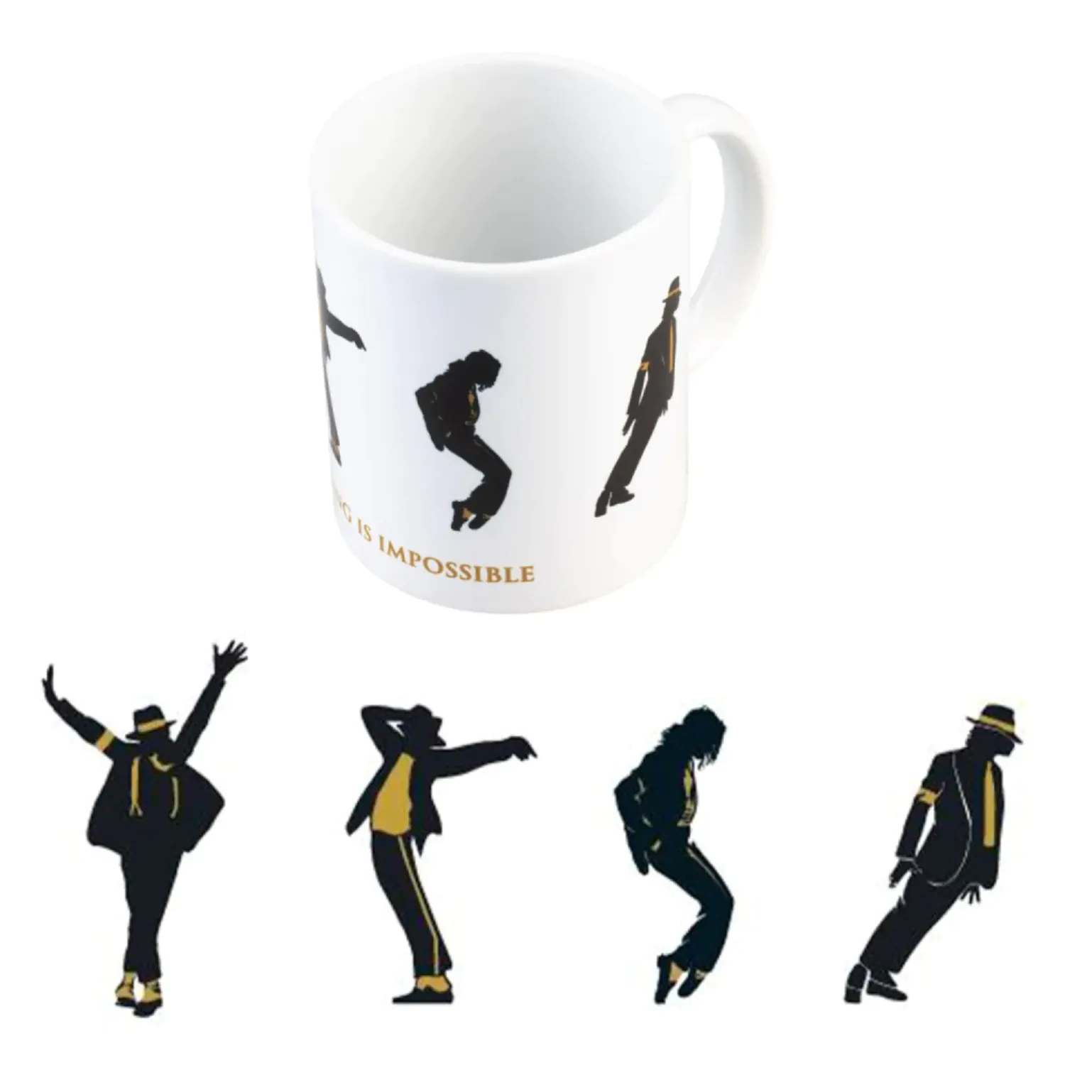 Michael Jackson Nothing is Impossible bögre 350 ml termékfotó