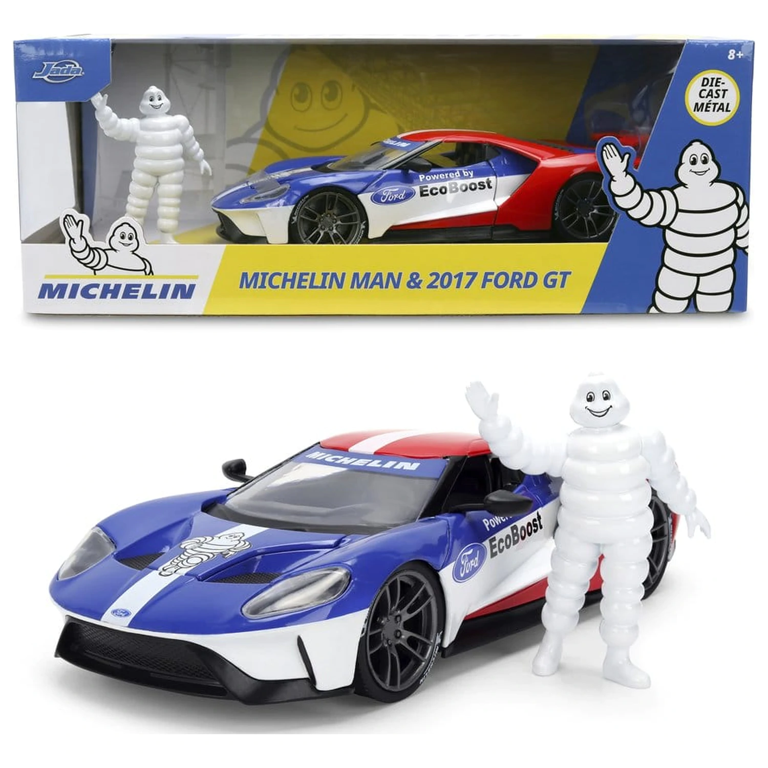 Michelin Man Diecast Model 1/24 2017 Ford GT termékfotó