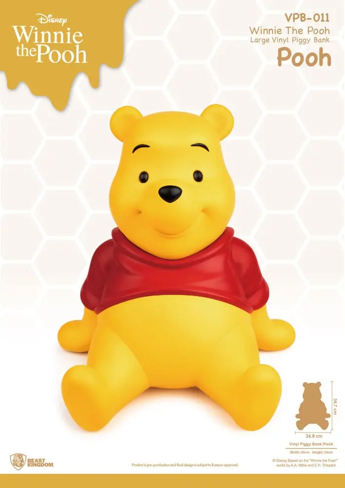 Winnie The Pooh Piggy Vinyl Bank Winnie 35 cm termékfotó