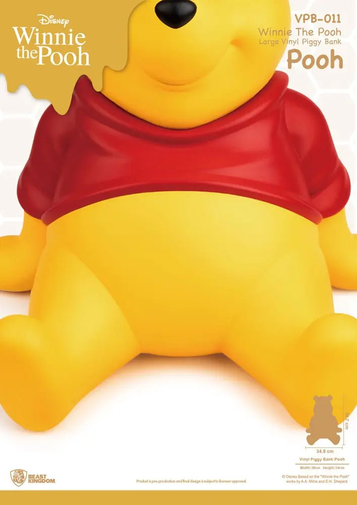 Winnie The Pooh Piggy Vinyl Bank Winnie 35 cm termékfotó