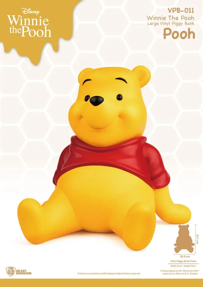 Winnie The Pooh Piggy Vinyl Bank Winnie 35 cm termékfotó