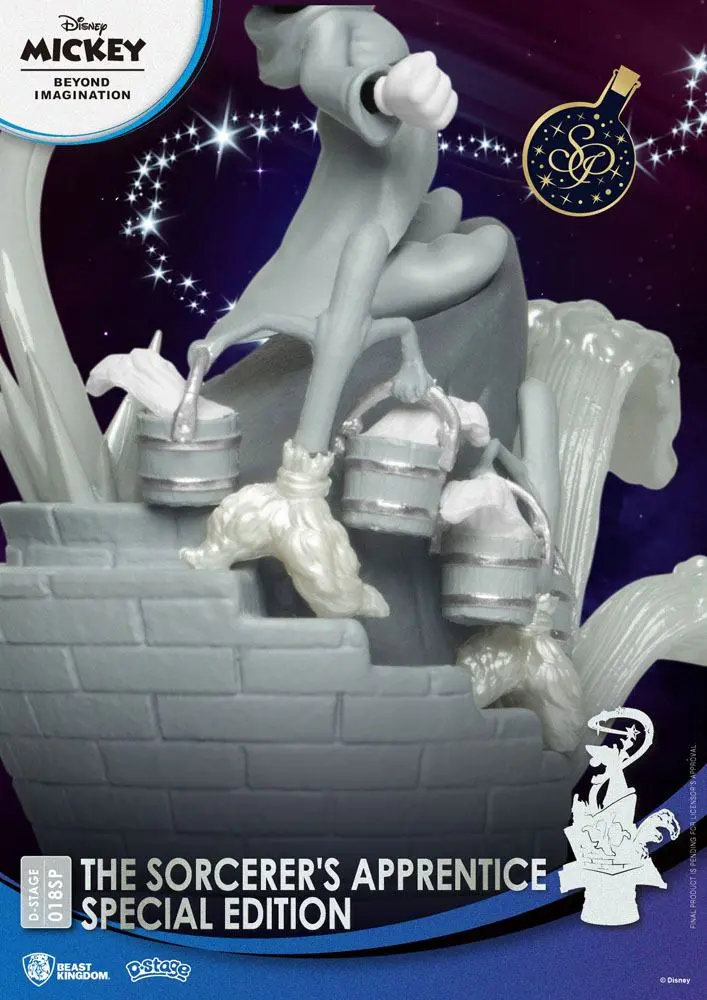 Mickey Beyond Imagination D-Stage The Sorcerer's Apprentice Special Edition PVC Diorama 15 cm termékfotó