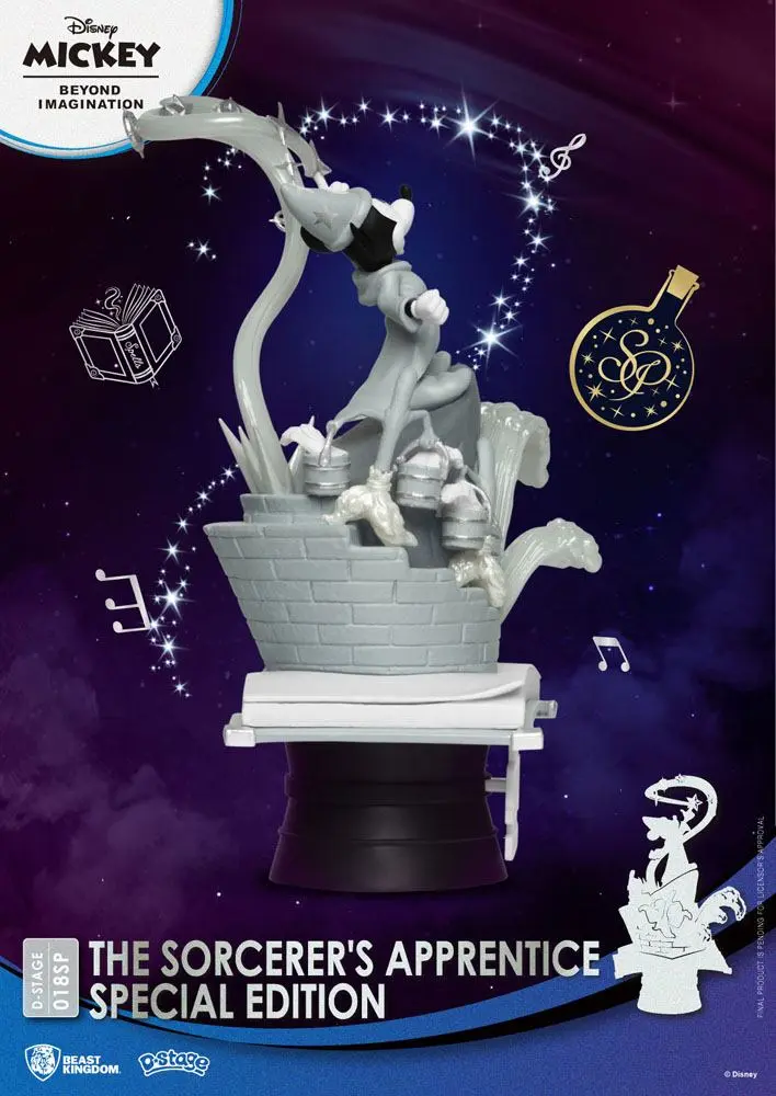 Mickey Beyond Imagination D-Stage The Sorcerer's Apprentice Special Edition PVC Diorama 15 cm termékfotó