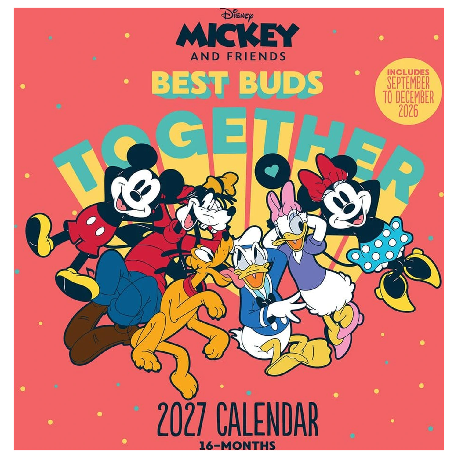 Mickey & Friends naptár 2027 30 x 30 cm termékfotó