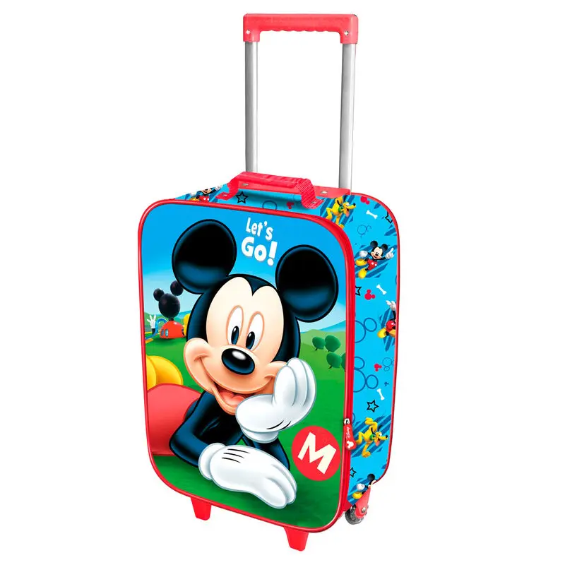 Mickey Lets Go 3D gurulós táska 47cm termékfotó