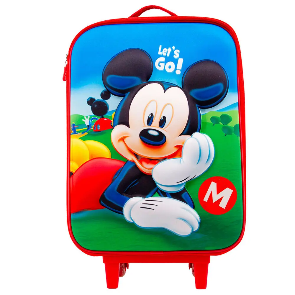 Mickey Lets Go 3D gurulós táska 47cm termékfotó