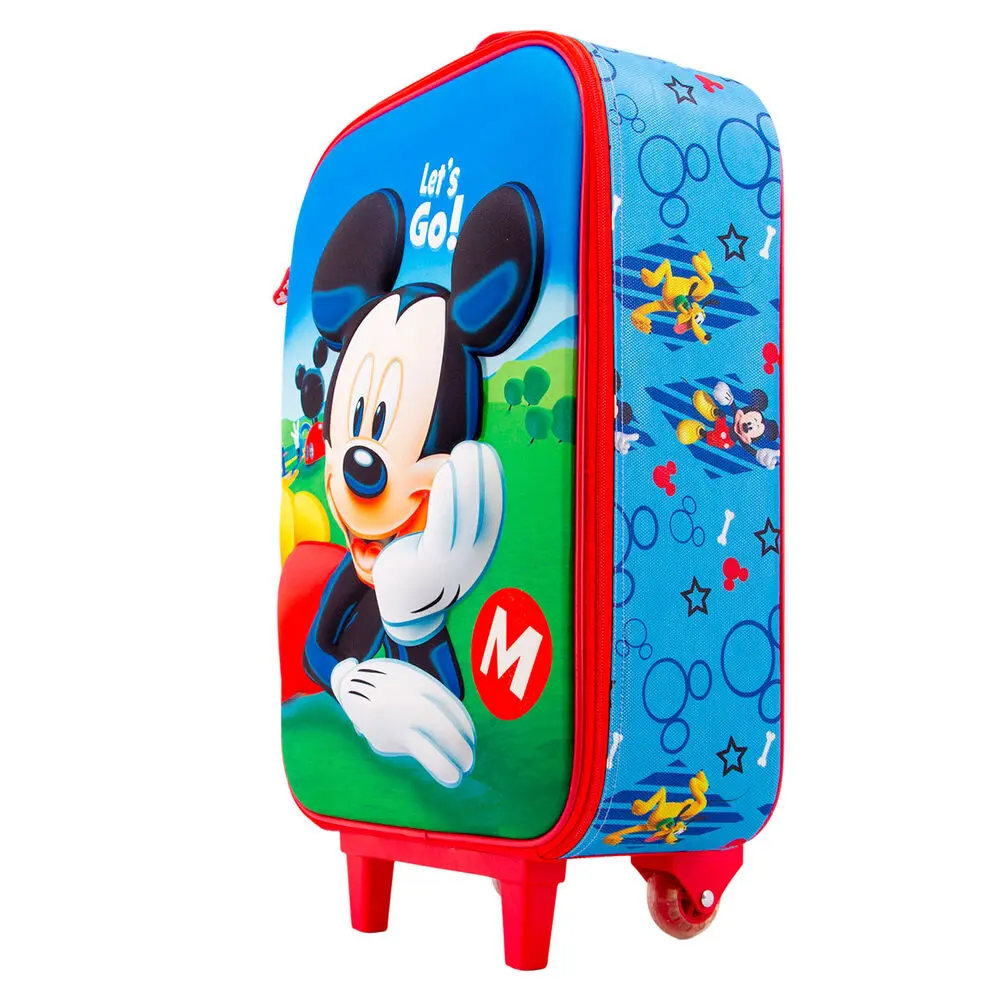 Mickey Lets Go 3D gurulós táska 47cm termékfotó