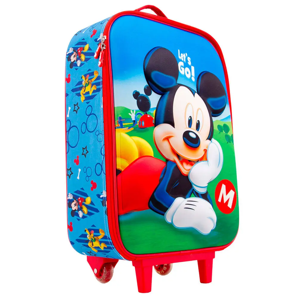 Mickey Lets Go 3D gurulós táska 47cm termékfotó