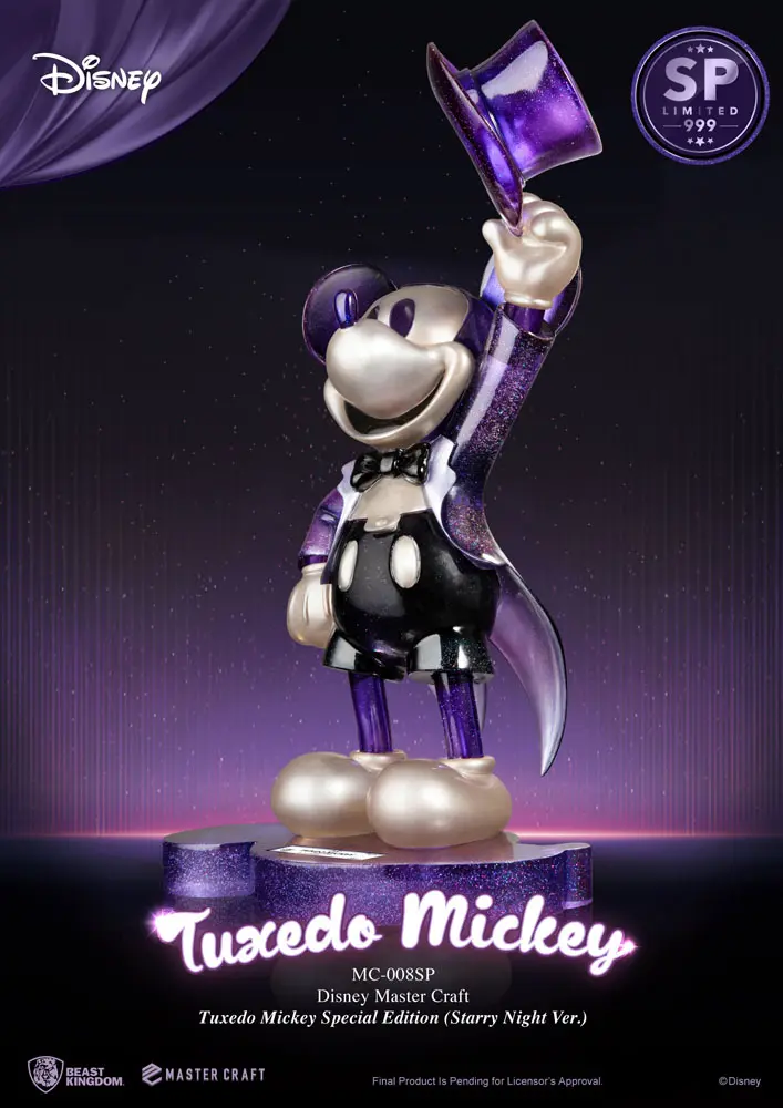 Mickey Mouse Master Craft Statue 1/4 Tuxedo Mickey Special Edition Starry Night Ver. 47 cm termékfotó