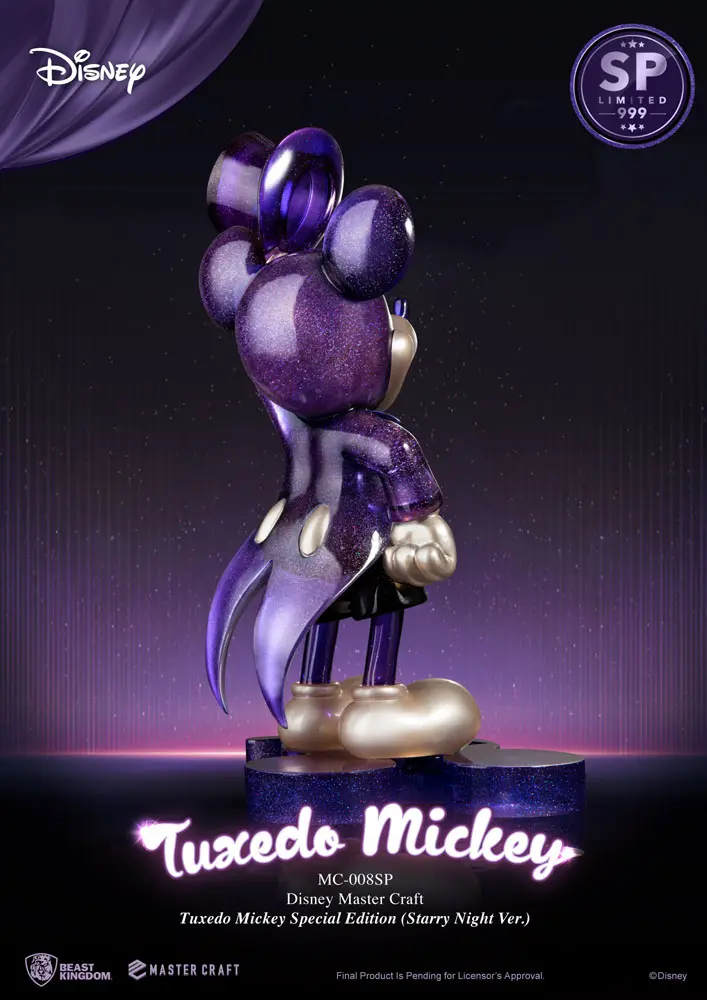 Mickey Mouse Master Craft Statue 1/4 Tuxedo Mickey Special Edition Starry Night Ver. 47 cm termékfotó