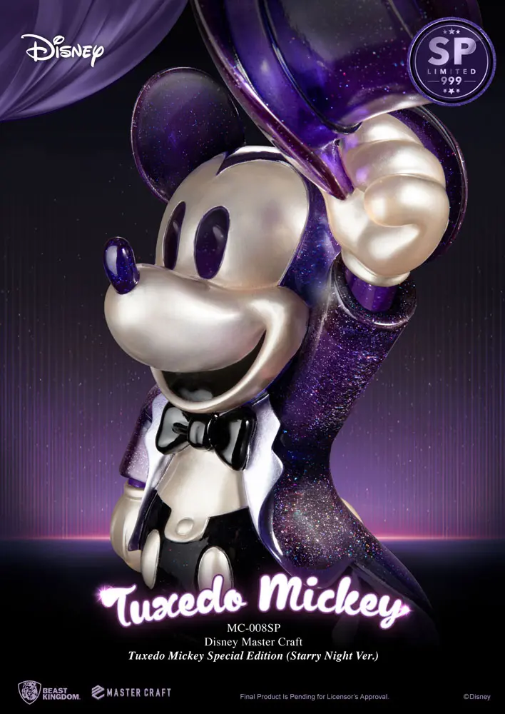 Mickey Mouse Master Craft Statue 1/4 Tuxedo Mickey Special Edition Starry Night Ver. 47 cm termékfotó