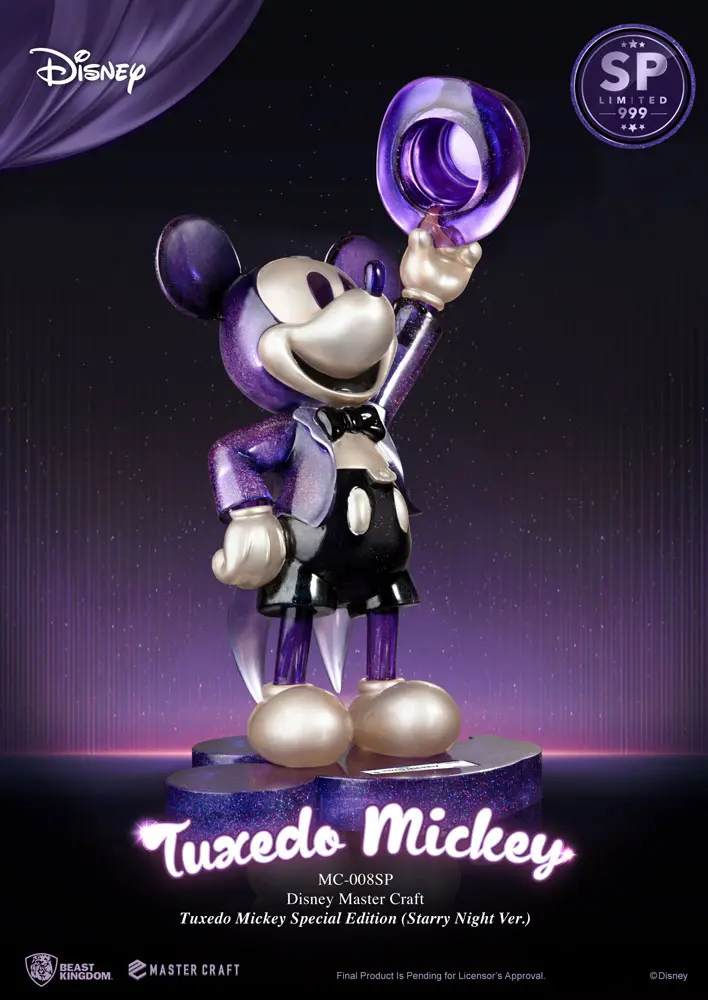 Mickey Mouse Master Craft Statue 1/4 Tuxedo Mickey Special Edition Starry Night Ver. 47 cm termékfotó