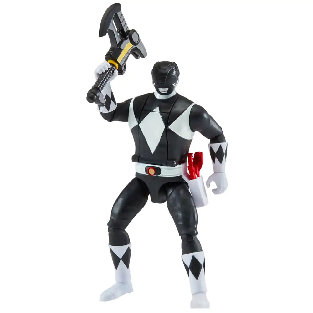 Mighty Morphin Power Rangers Auto-Morphin Black Ranger akciófigura 12 cm termékfotó