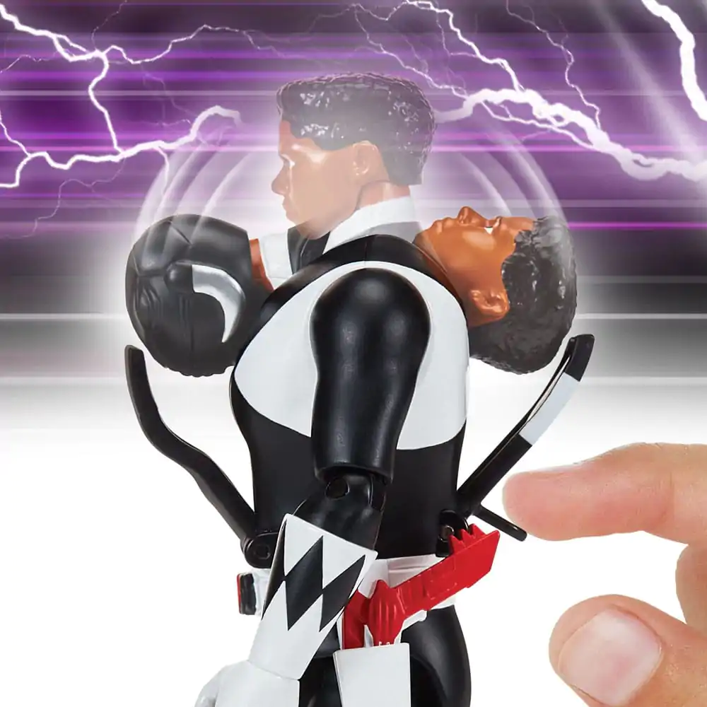 Mighty Morphin Power Rangers Auto-Morphin Black Ranger akciófigura 12 cm termékfotó