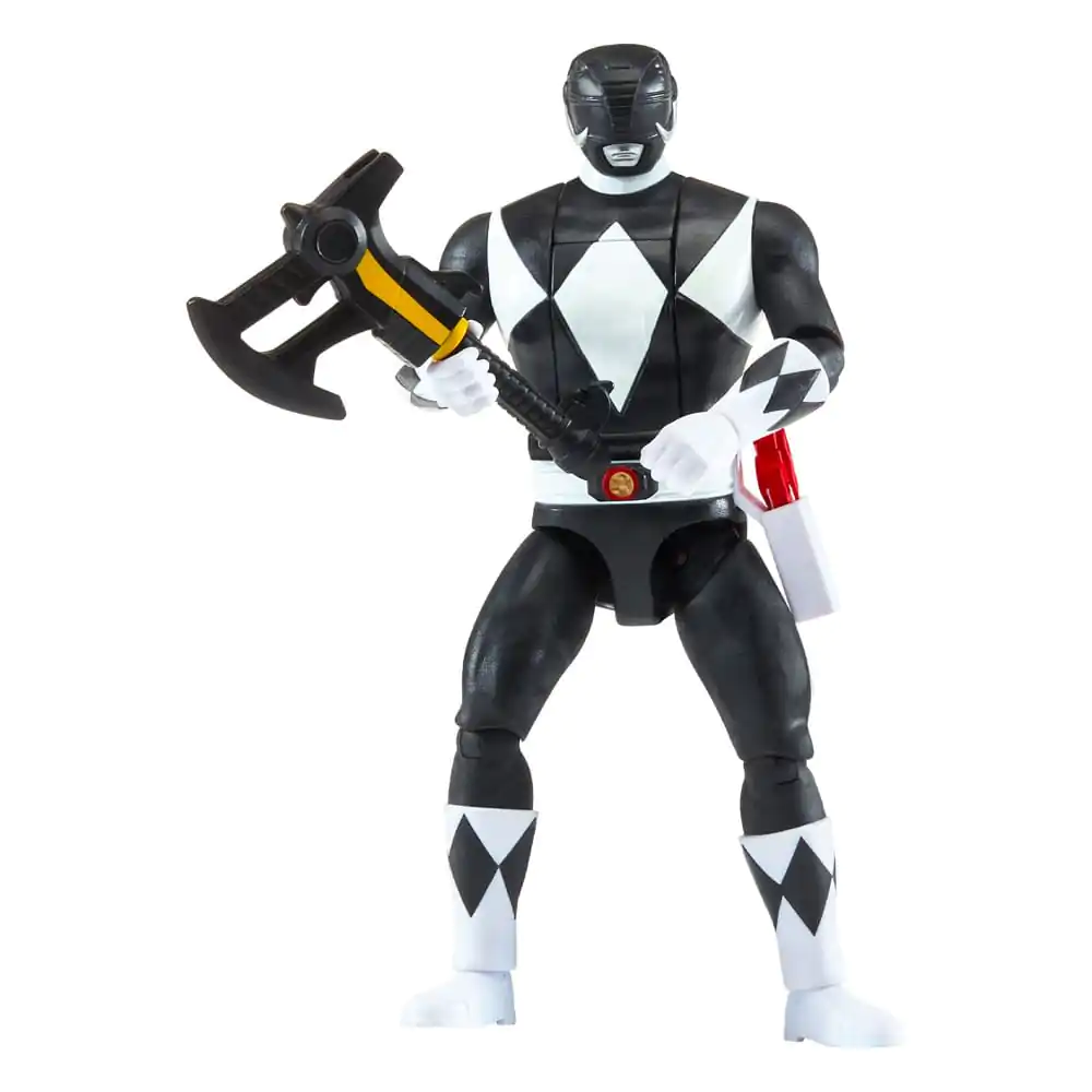 Mighty Morphin Power Rangers Auto-Morphin Black Ranger akciófigura 12 cm termékfotó