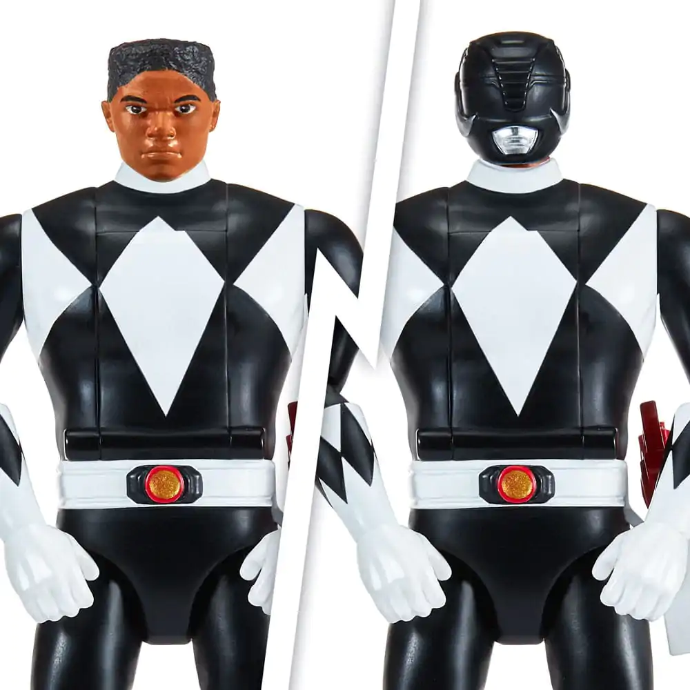 Mighty Morphin Power Rangers Auto-Morphin Black Ranger akciófigura 12 cm termékfotó