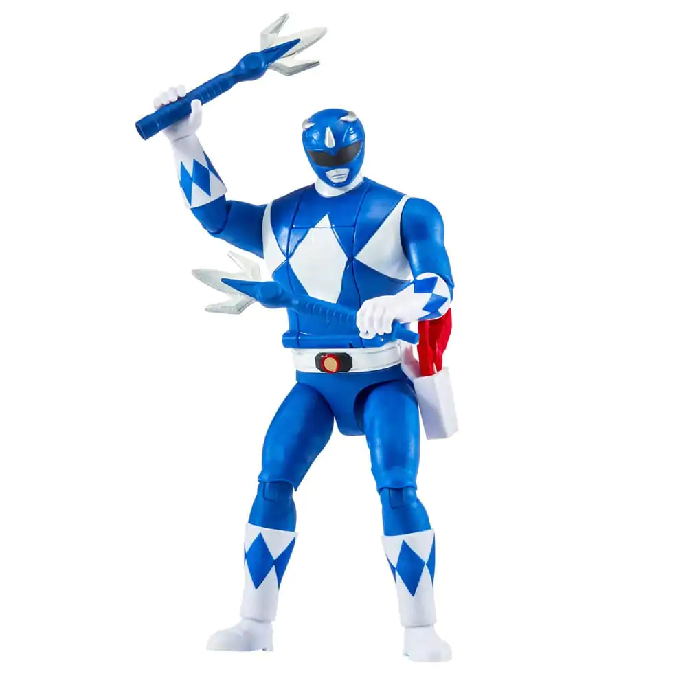 Mighty Morphin Power Rangers Auto-Morphin Blue Ranger akciófigura 12 cm termékfotó