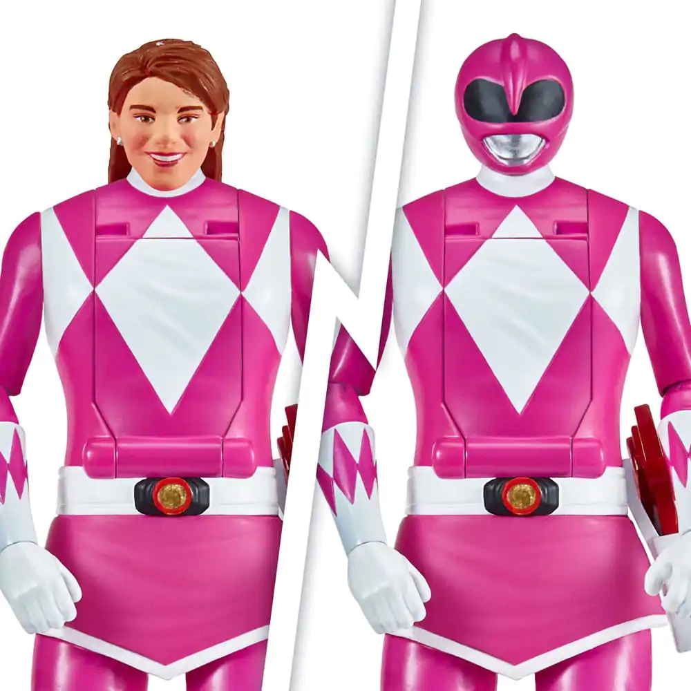 Mighty Morphin Power Rangers Auto-Morphin Pink Ranger akciófigura 12 cm termékfotó