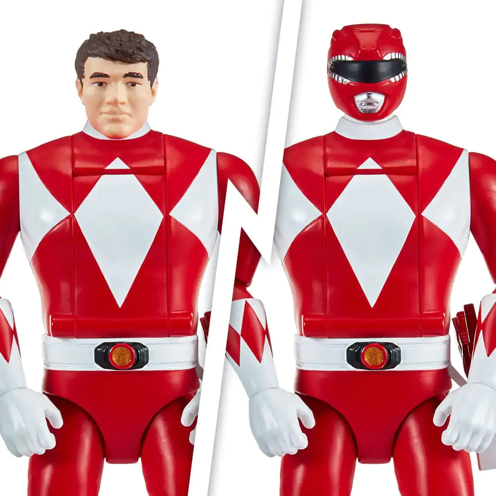 Mighty Morphin Power Rangers Auto-Morphin Red Ranger akciófigura 12 cm termékfotó