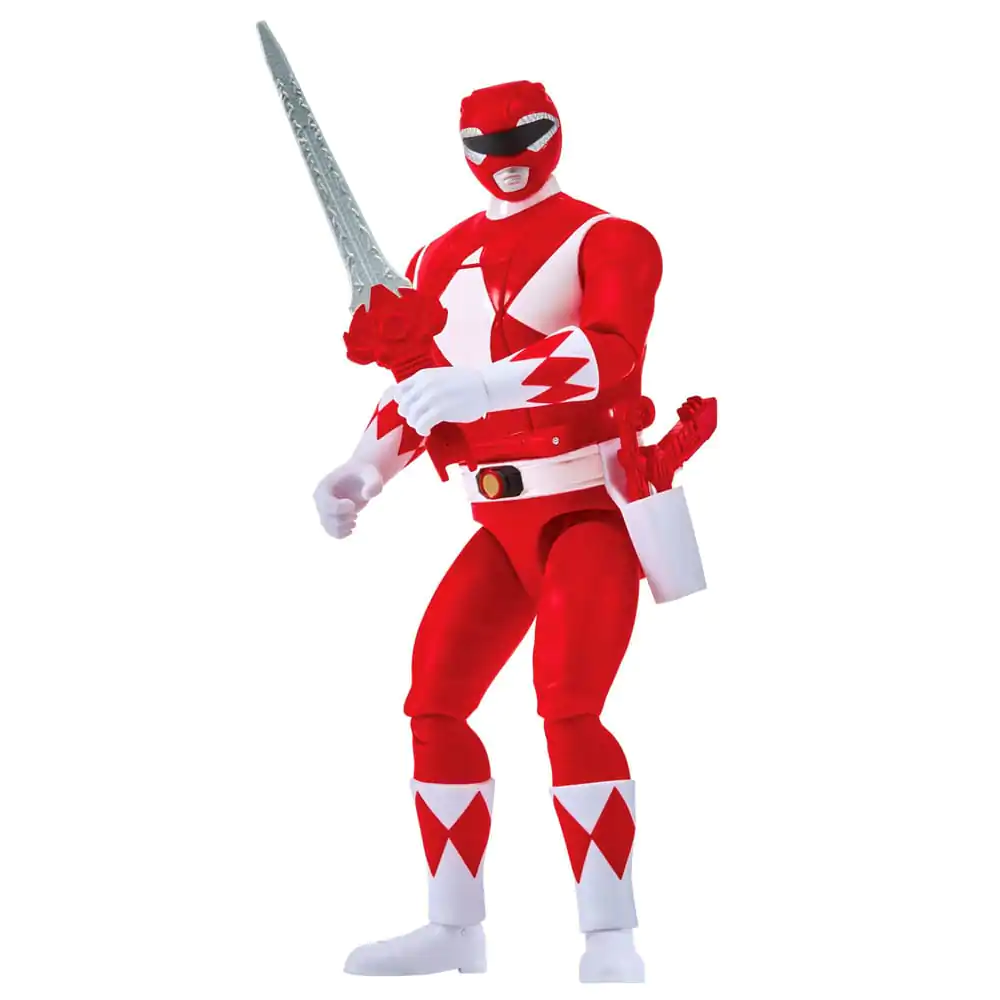Mighty Morphin Power Rangers Auto-Morphin Red Ranger akciófigura 12 cm termékfotó