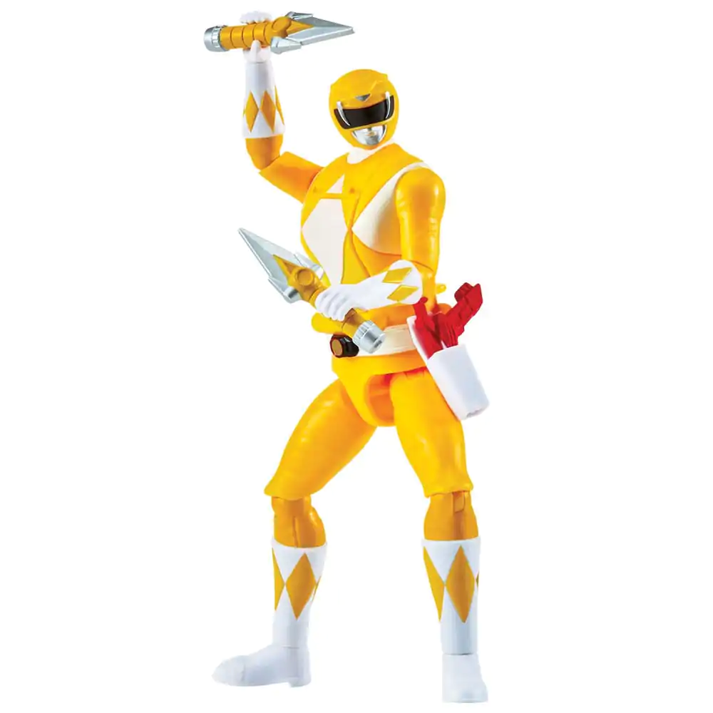 Mighty Morphin Power Rangers Auto-Morphin Yellow Ranger akciófigura 12 cm termékfotó