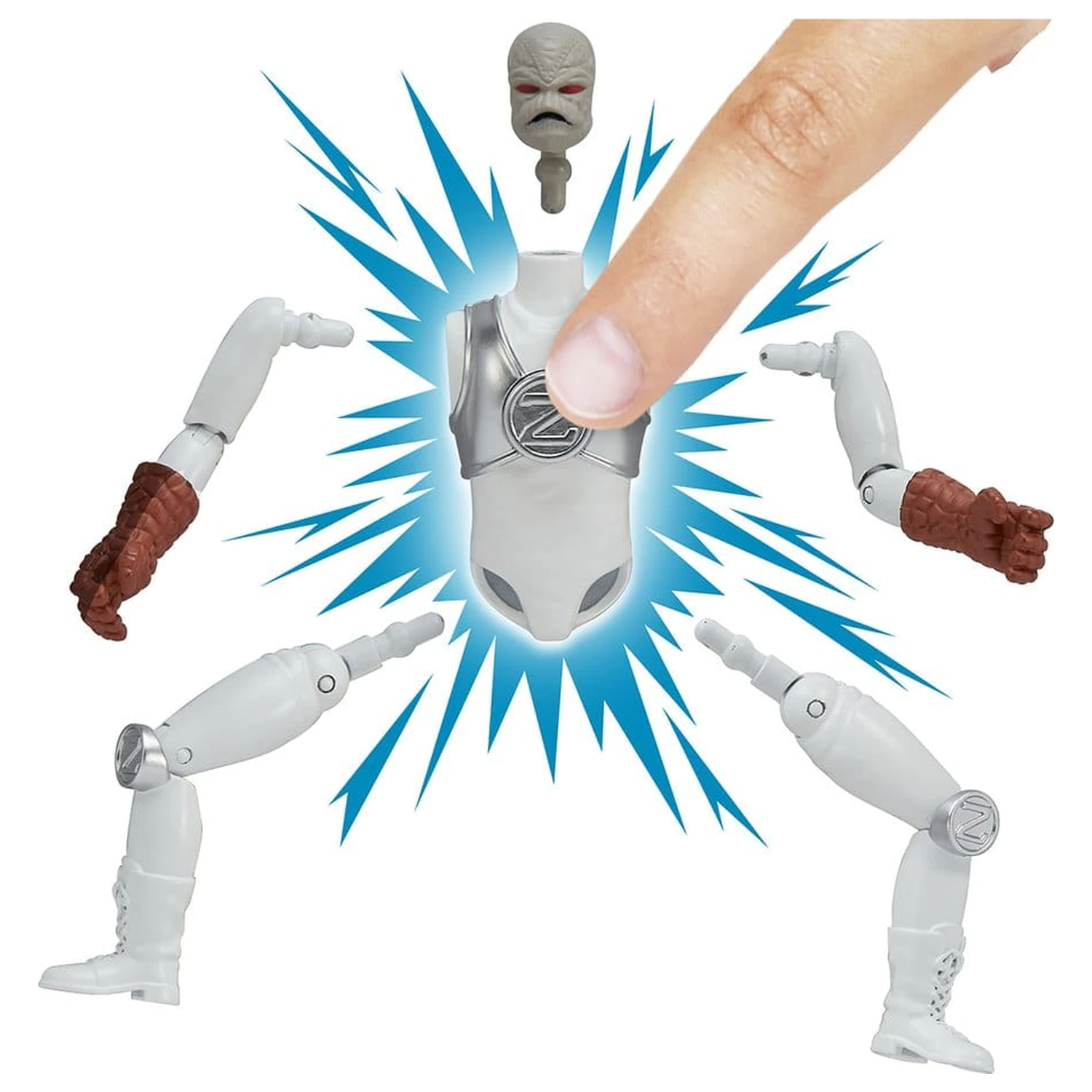 Mighty Morphin Power Rangers Basic akciófigura Z-Putty termékfotó