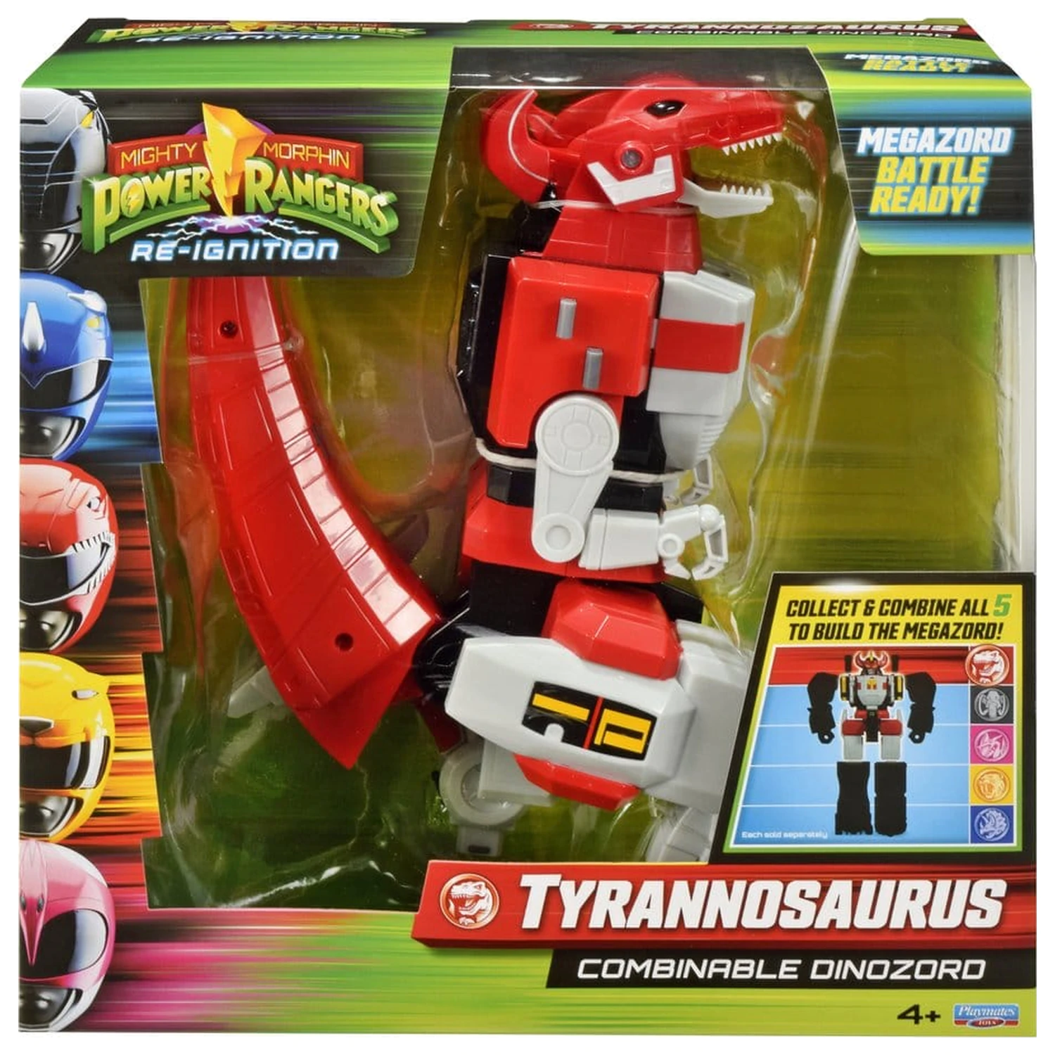Mighty Morphin Power Rangers Combinable Dinozord akciófigura Tyrannosaurus 25 cm termékfotó