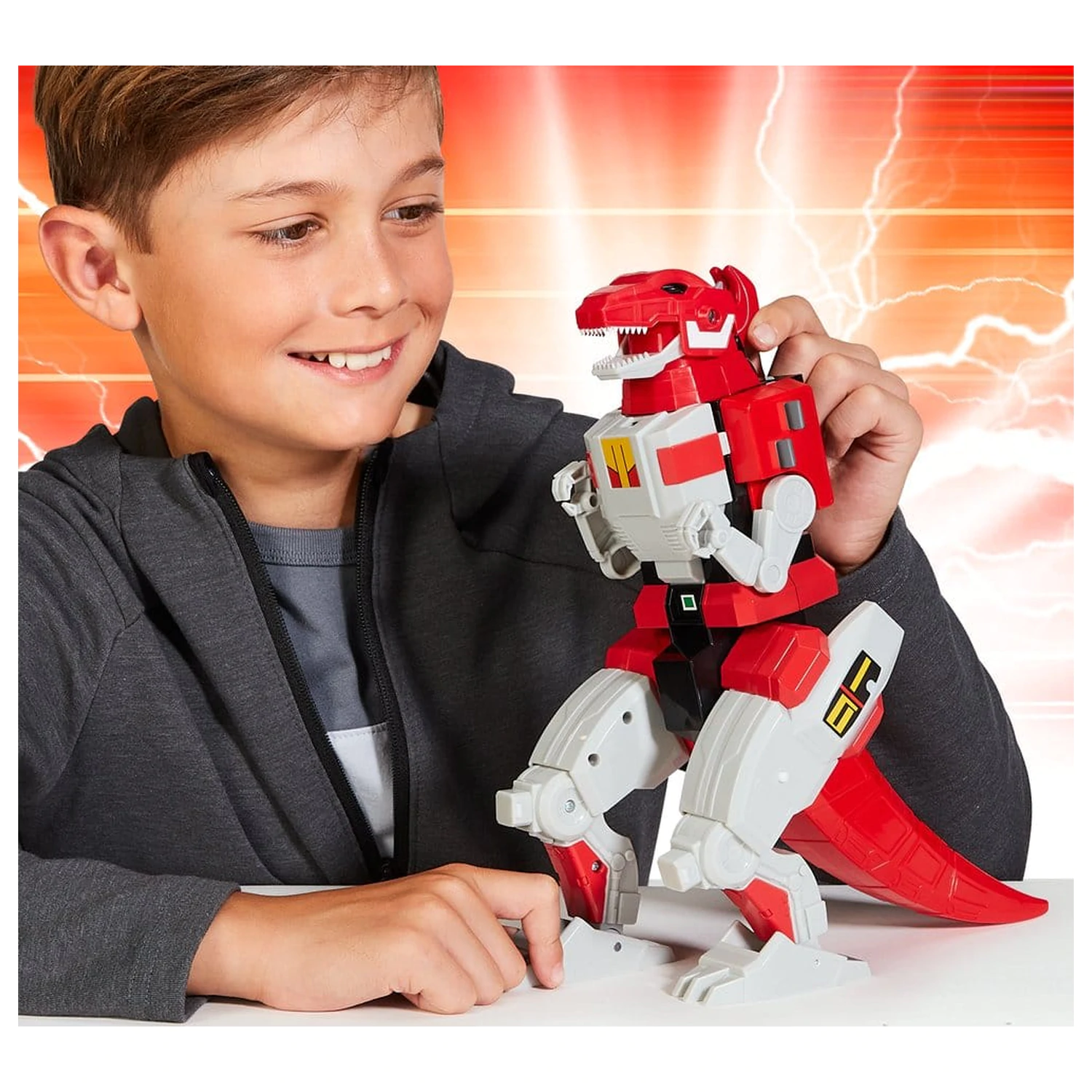 Mighty Morphin Power Rangers Combinable Dinozord akciófigura Tyrannosaurus 25 cm termékfotó