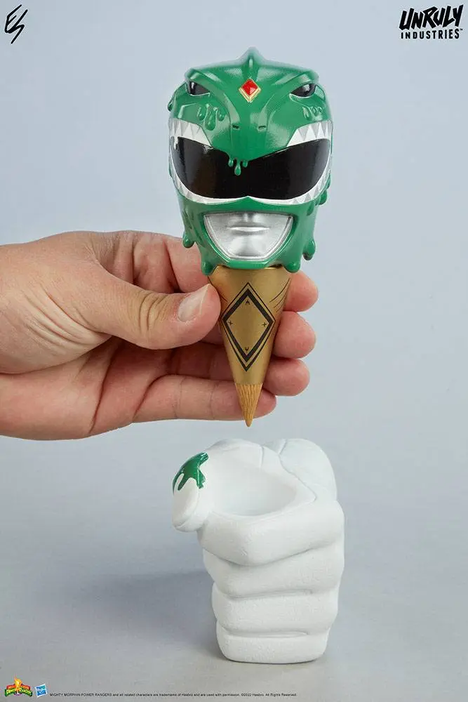 Mighty Morphin Power Rangers Designer Series Green, Black and Pink Power Rangers Scoops Set mellszobor figurák 17 cm termékfotó