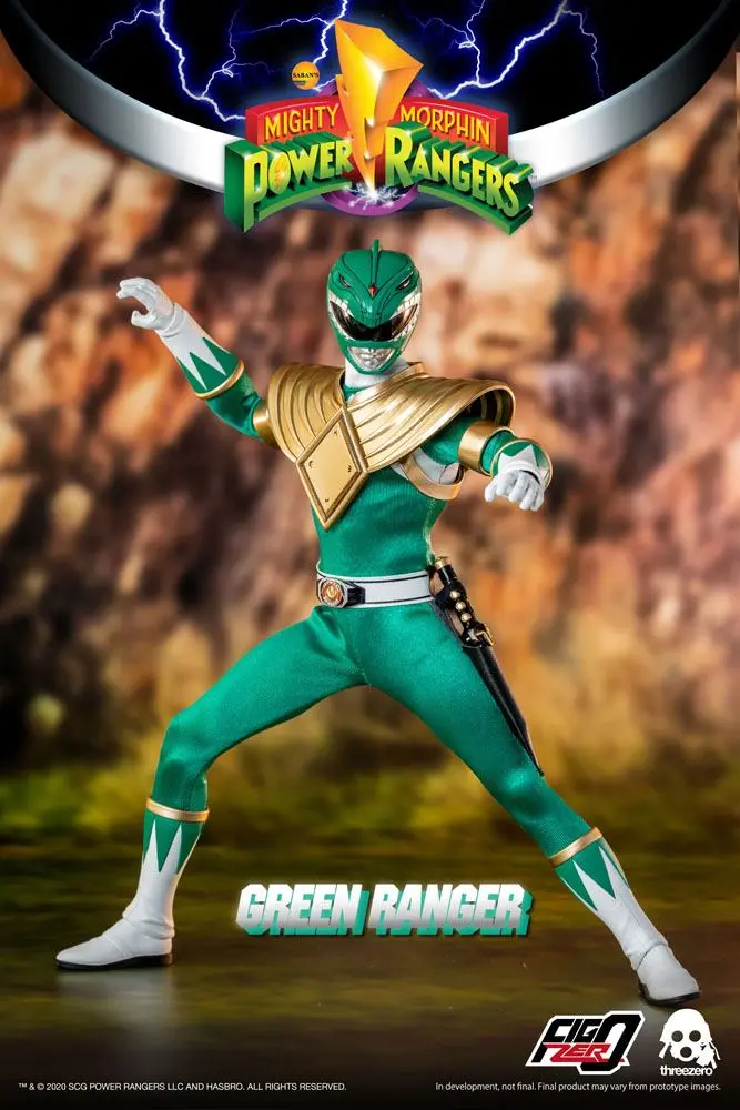 Mighty Morphin Power Rangers FigZero akciófigura 1/6 Green Ranger 30 cm termékfotó