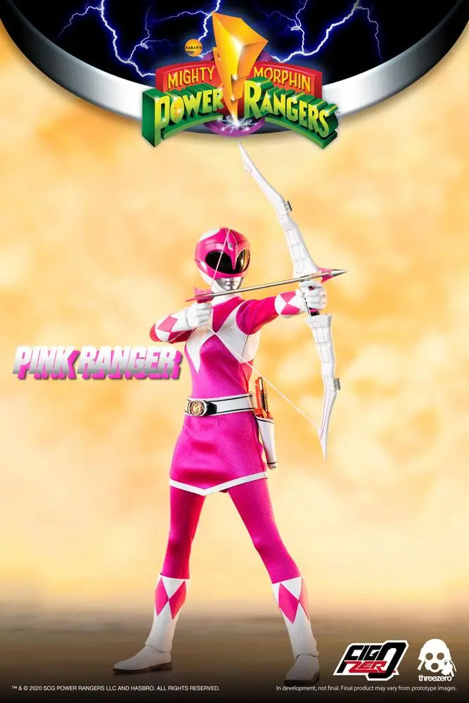 Mighty Morphin Power Rangers FigZero akciófigura 1/6 Pink Ranger 30 cm termékfotó