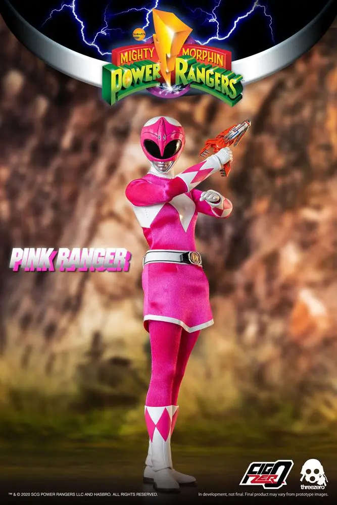Mighty Morphin Power Rangers FigZero akciófigura 1/6 Pink Ranger 30 cm termékfotó