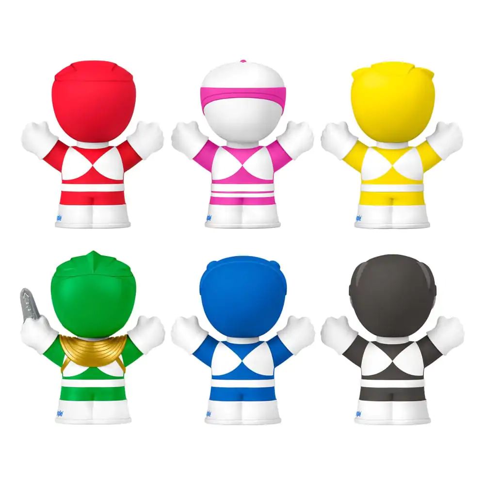 Mighty Morphin Power Rangers Fisher-Price Little People Collector 6 db-os Mini figura csomag 7 cm termékfotó