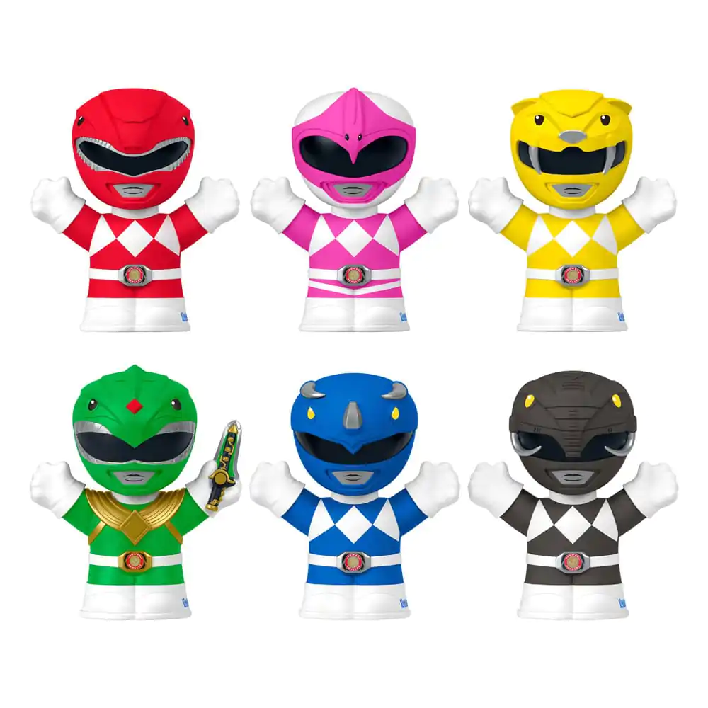 Mighty Morphin Power Rangers Fisher-Price Little People Collector 6 db-os Mini figura csomag 7 cm termékfotó