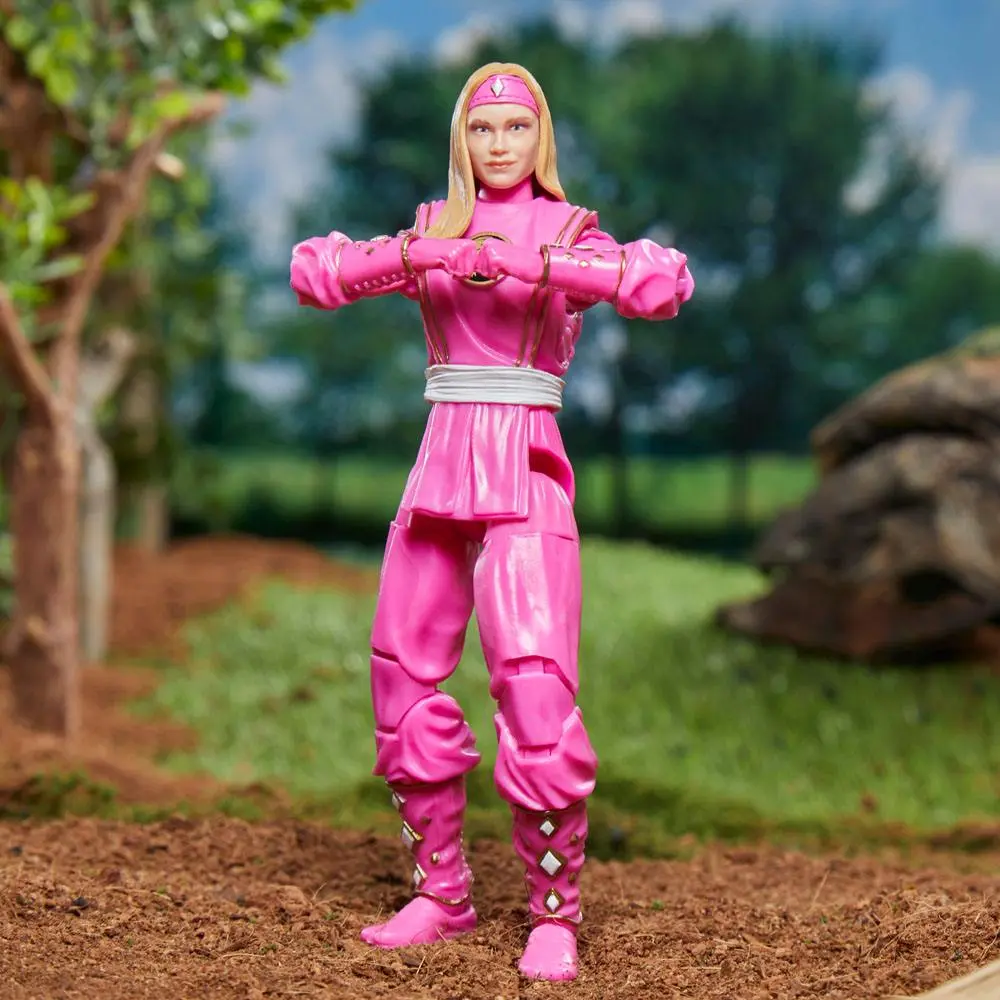 Mighty Morphin Power Rangers Lightning Collection Ninja Pink Ranger akciófigura 15 cm termékfotó