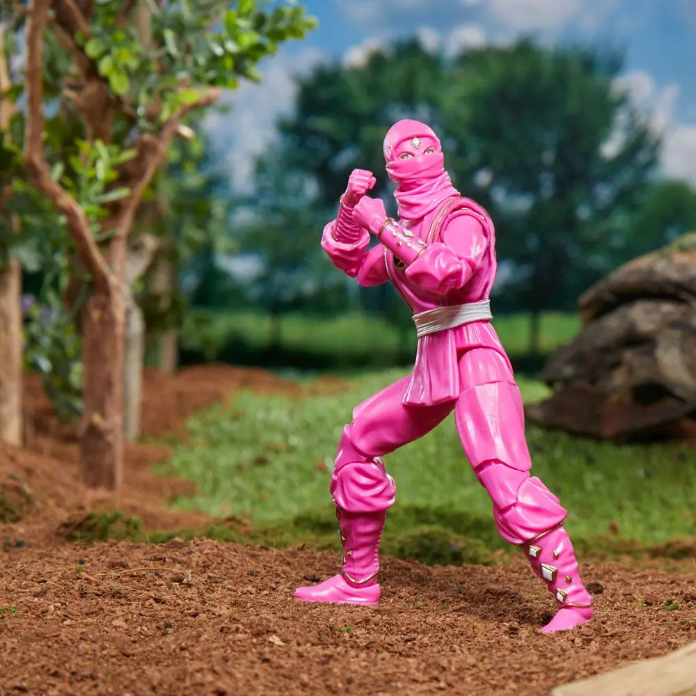 Mighty Morphin Power Rangers Lightning Collection Ninja Pink Ranger akciófigura 15 cm termékfotó