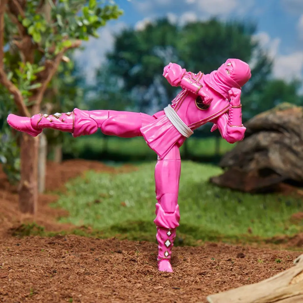 Mighty Morphin Power Rangers Lightning Collection Ninja Pink Ranger akciófigura 15 cm termékfotó