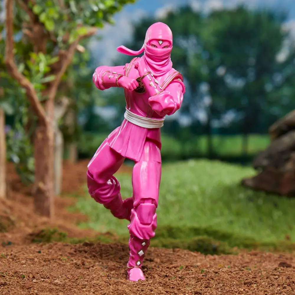 Mighty Morphin Power Rangers Lightning Collection Ninja Pink Ranger akciófigura 15 cm termékfotó