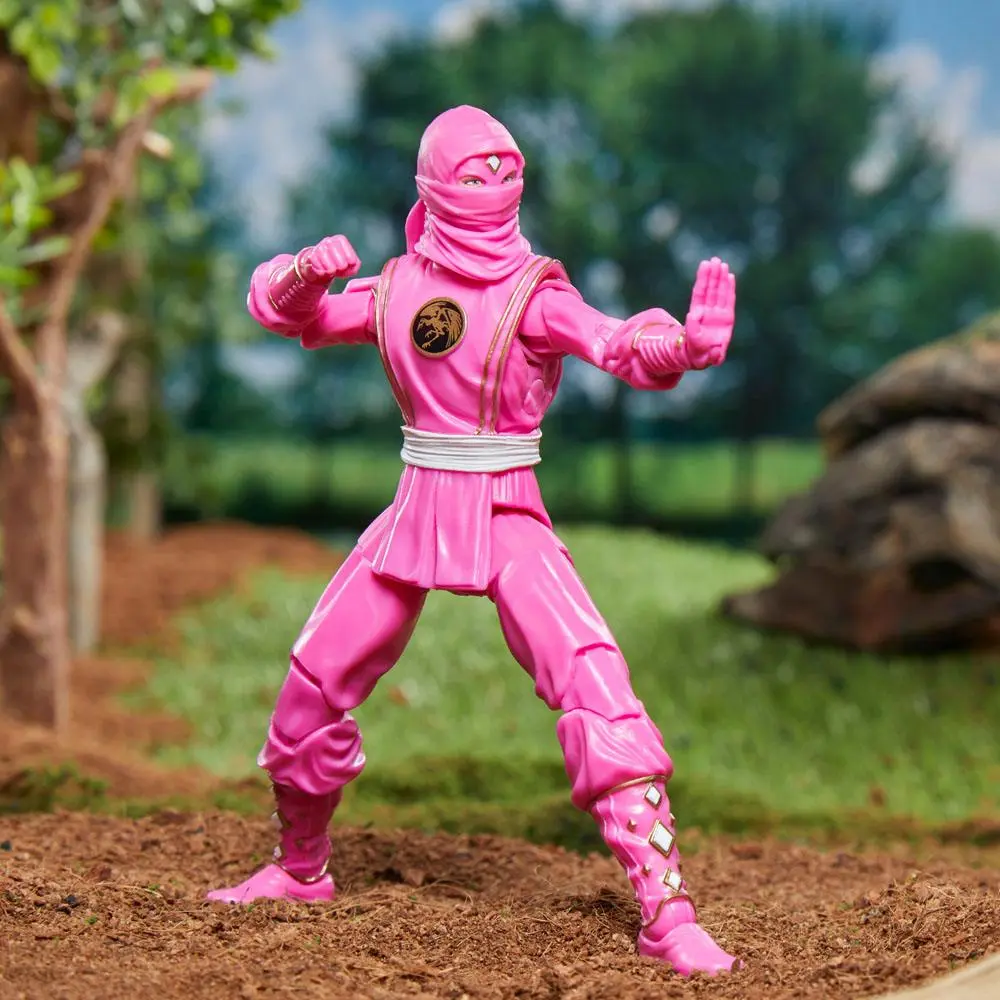 Mighty Morphin Power Rangers Lightning Collection Ninja Pink Ranger akciófigura 15 cm termékfotó