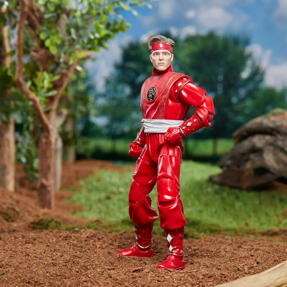 Mighty Morphin Power Rangers Lightning Collection Ninja Red Ranger akciófigura 15 cm termékfotó