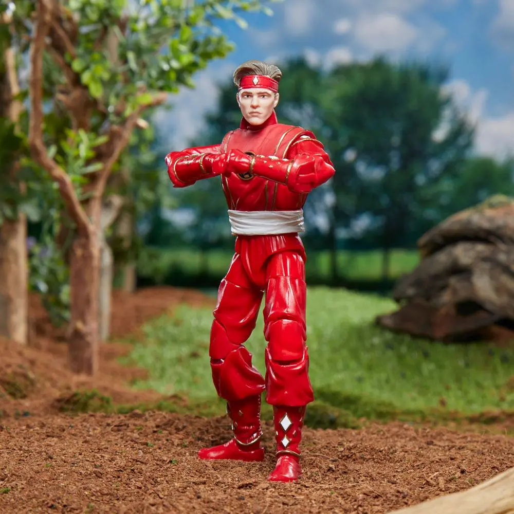 Mighty Morphin Power Rangers Lightning Collection Ninja Red Ranger akciófigura 15 cm termékfotó